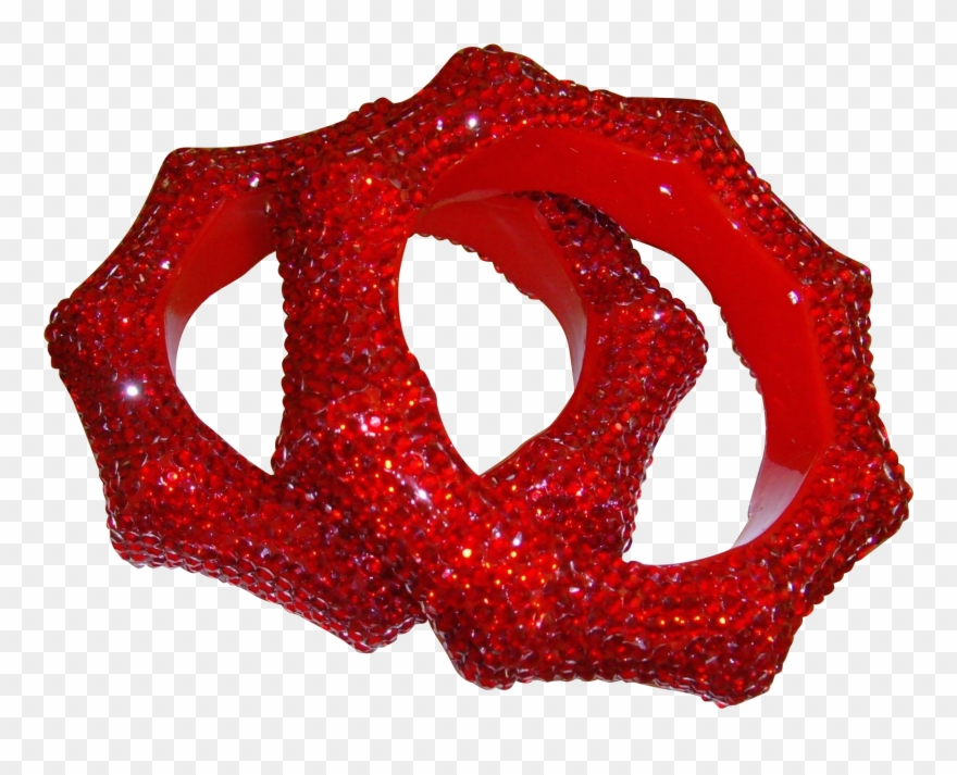 Lucite And Rhinestone Bamboo Shaped Bangle Bracelet Clipart