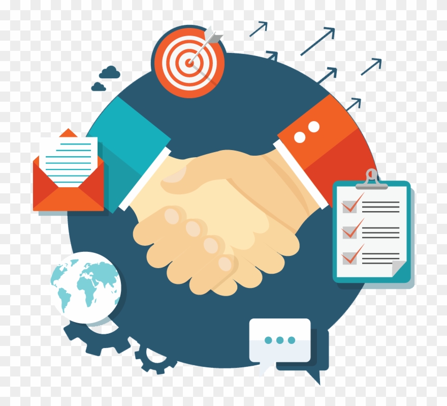 Become A Reseller - Business Partner Icon Clipart