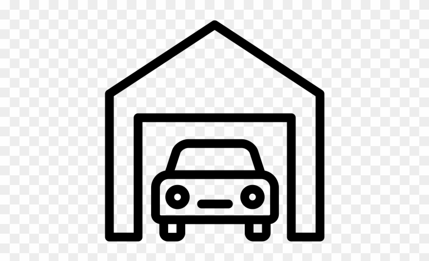 Reserved Garage Parking Clipart