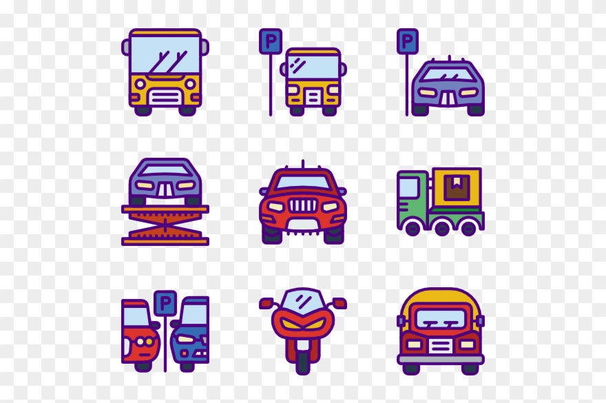 Car Parts & Vehicles Clipart