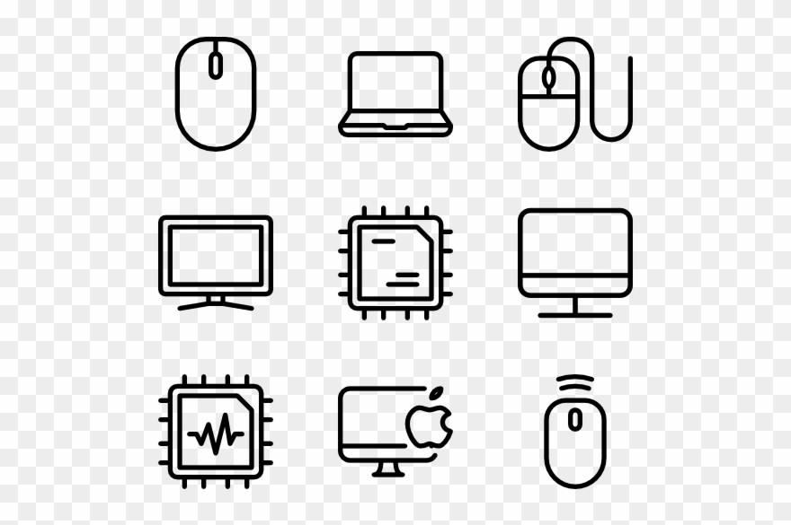 Desktop Computer Icon - Desktop Icon Vector Clipart