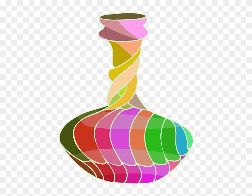 Container, Jar, Jug, Pot, Pottery, Vase, Vessel - Pot 8654 Beach Towel Clipart