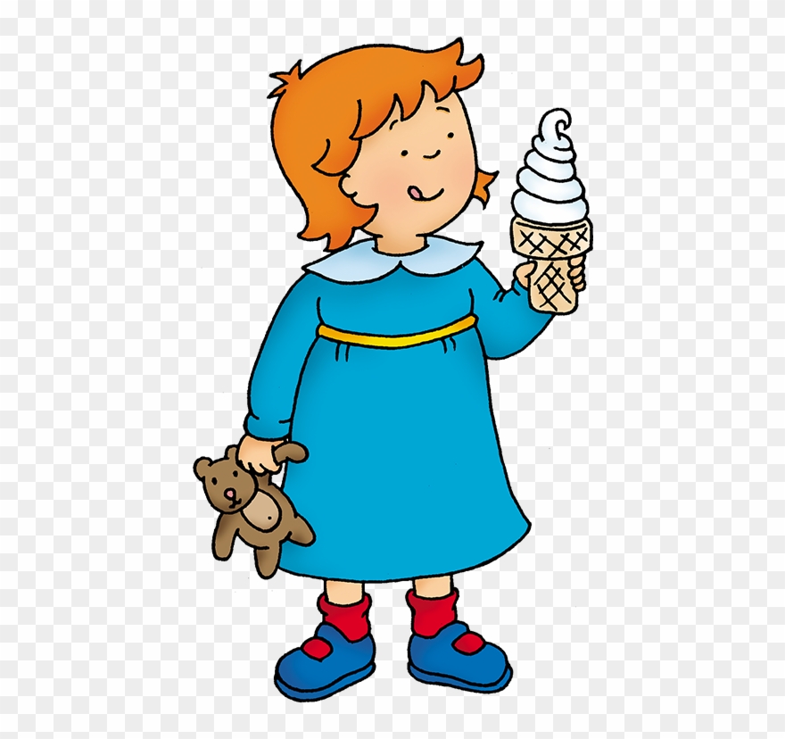 Rosie - Caillou Coloring Pages Clipart