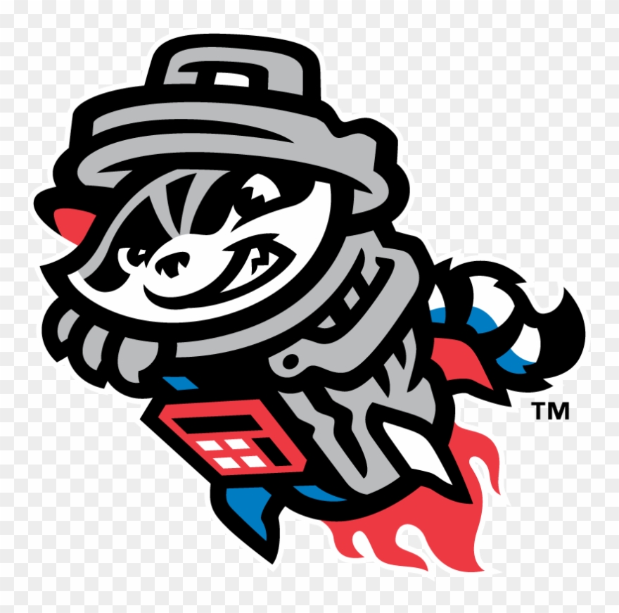 Rocket City Trash Pandas Clipart