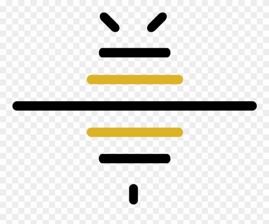 2019 Border Bee Clipart