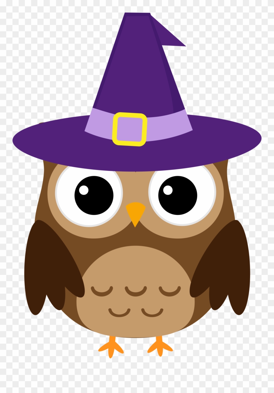 Royalty Free Stock Clip Art Brown Owl Transprent Png - Kid Friendly Halloween Transparent Png