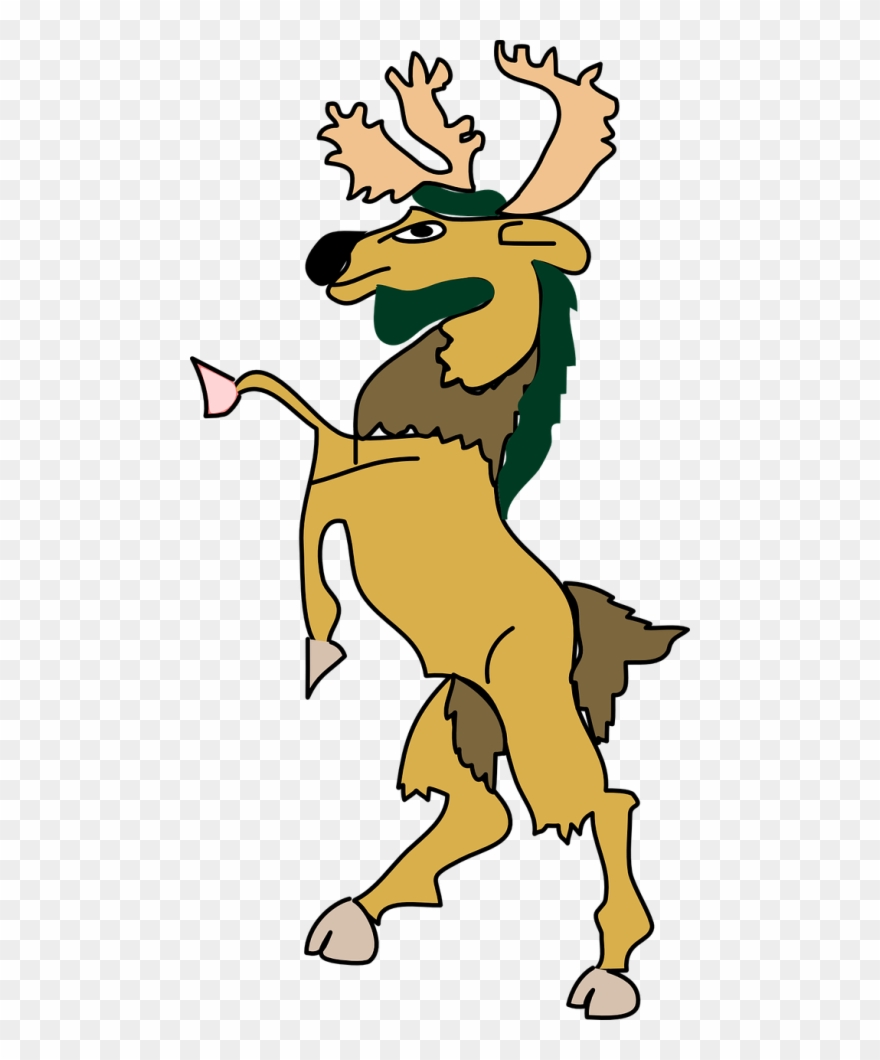 Tree Abstract Background Image Blue Free Photo - Moose Coat Of Arms Clipart