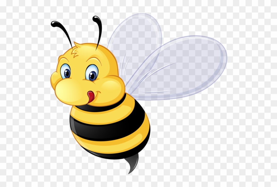 Bee Clipart, Buzz Bee, Bee Cards, Bee Jewelry, Bee - Lustig Biene - Png Download