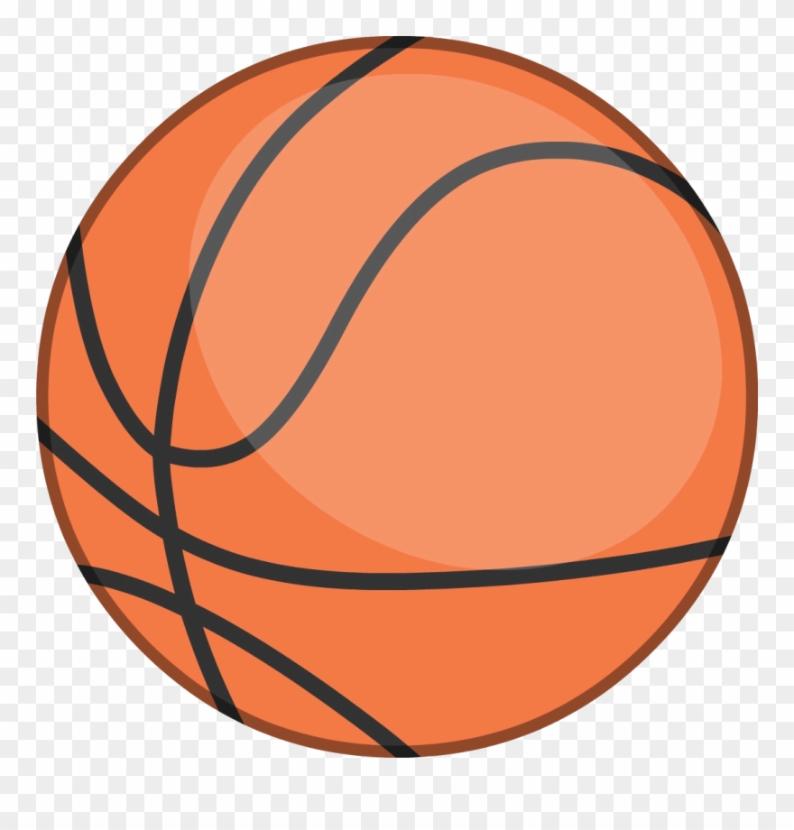 A Boring Basketball Body - Bfb Orange Basketball Clipart