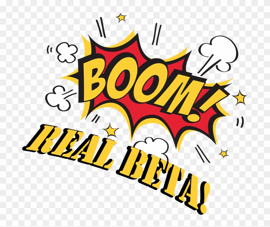 Less Boring Players - Comic Book Boom Png Clipart