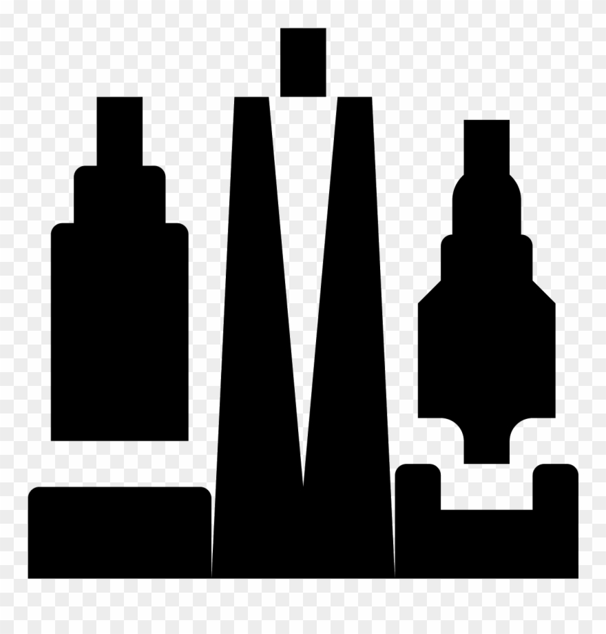 Icons Follow The Guidelines Of Ios, Windows, And Android - New York Clipart