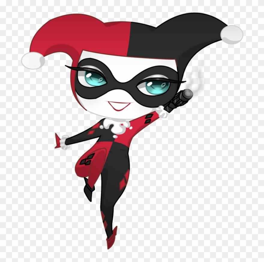 Harley Quinn By Capmi On Deviantart Banner Free Download - Harley Quinn And Joker Caricatura Clipart