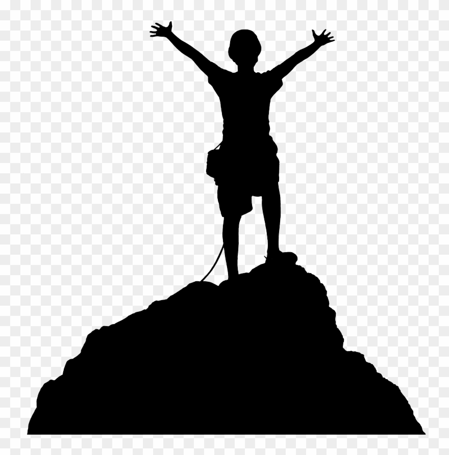 Jpg Library Climbing A Mountain Clipart - Climbing A Mountain Clipart - Png Download