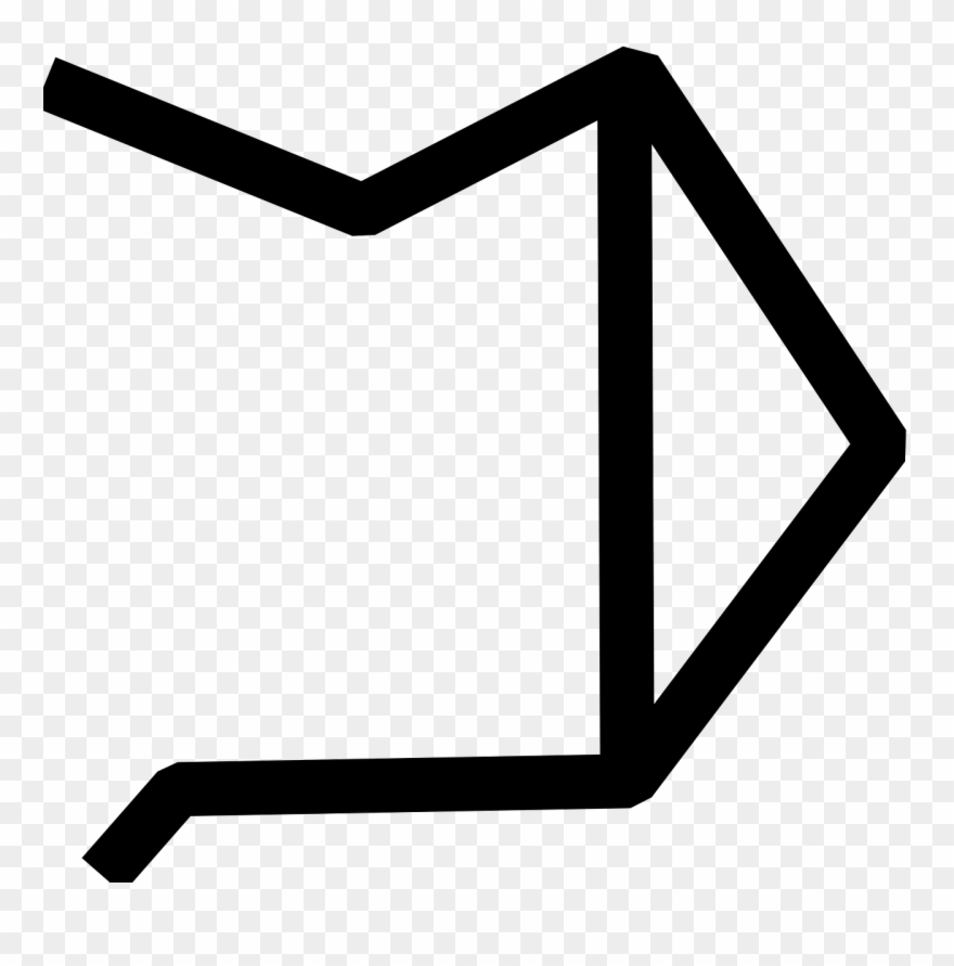 Addressed Envelope Cliparts 18, Buy Clip Art - Stargate Chevron Symbols - Png Download