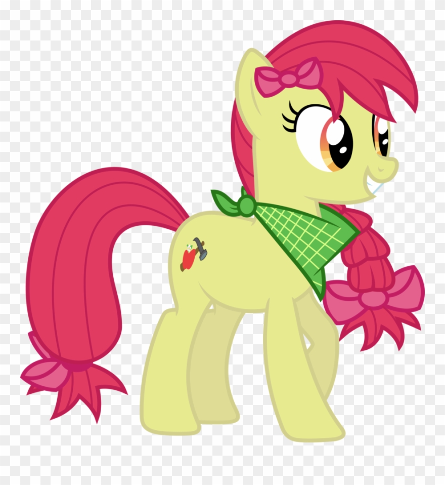 Apple Blossom My Little Pony Cutie Mark - Mlp Apple Bloom Grown Up Clipart