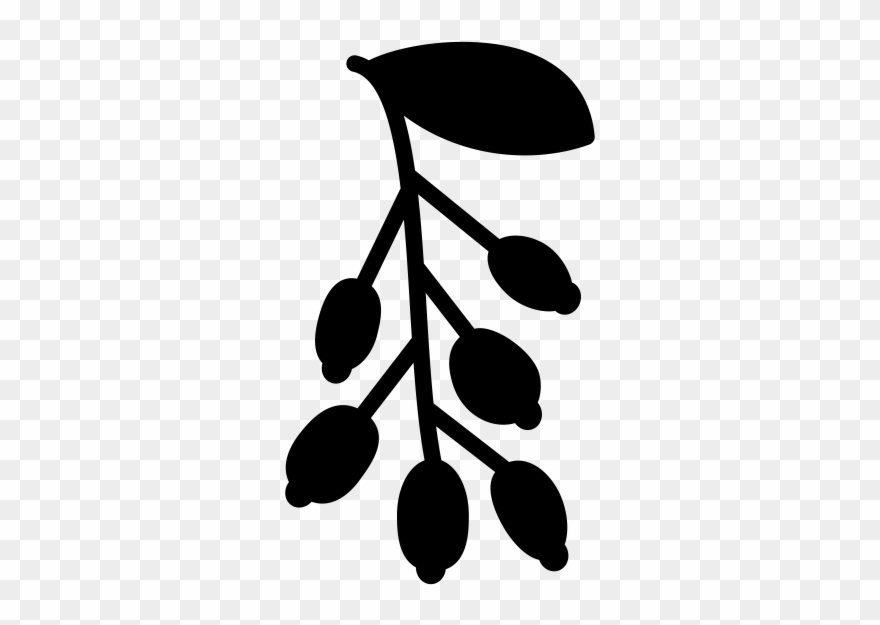 Blueberry Rubber Stamp - Blueberry Clipart