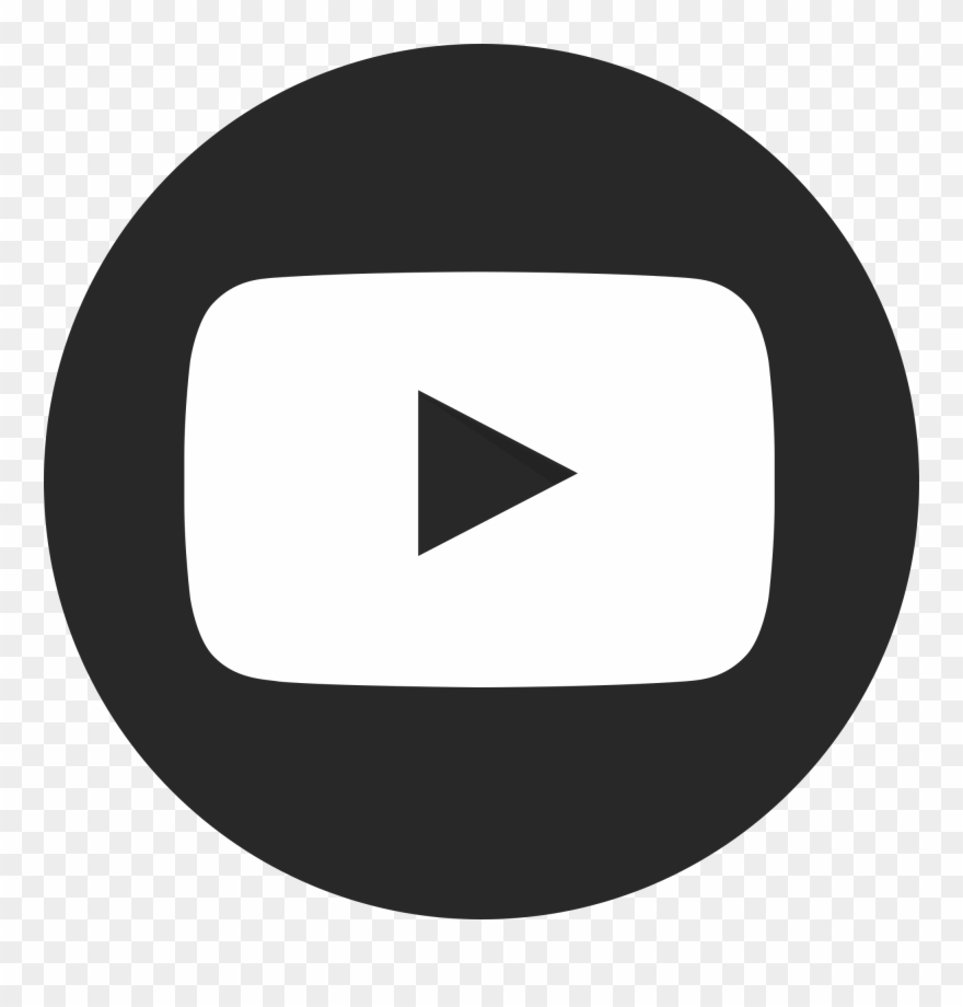 Youtube Play Button Png 18, Buy Clip Art - Youtube Icon Round Png Transparent Png