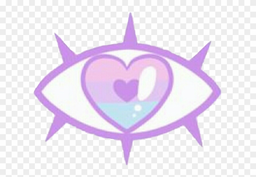 Pastelgoth Eye Queen Pastel Creepy Kawaii Cute - T-shirt Clipart