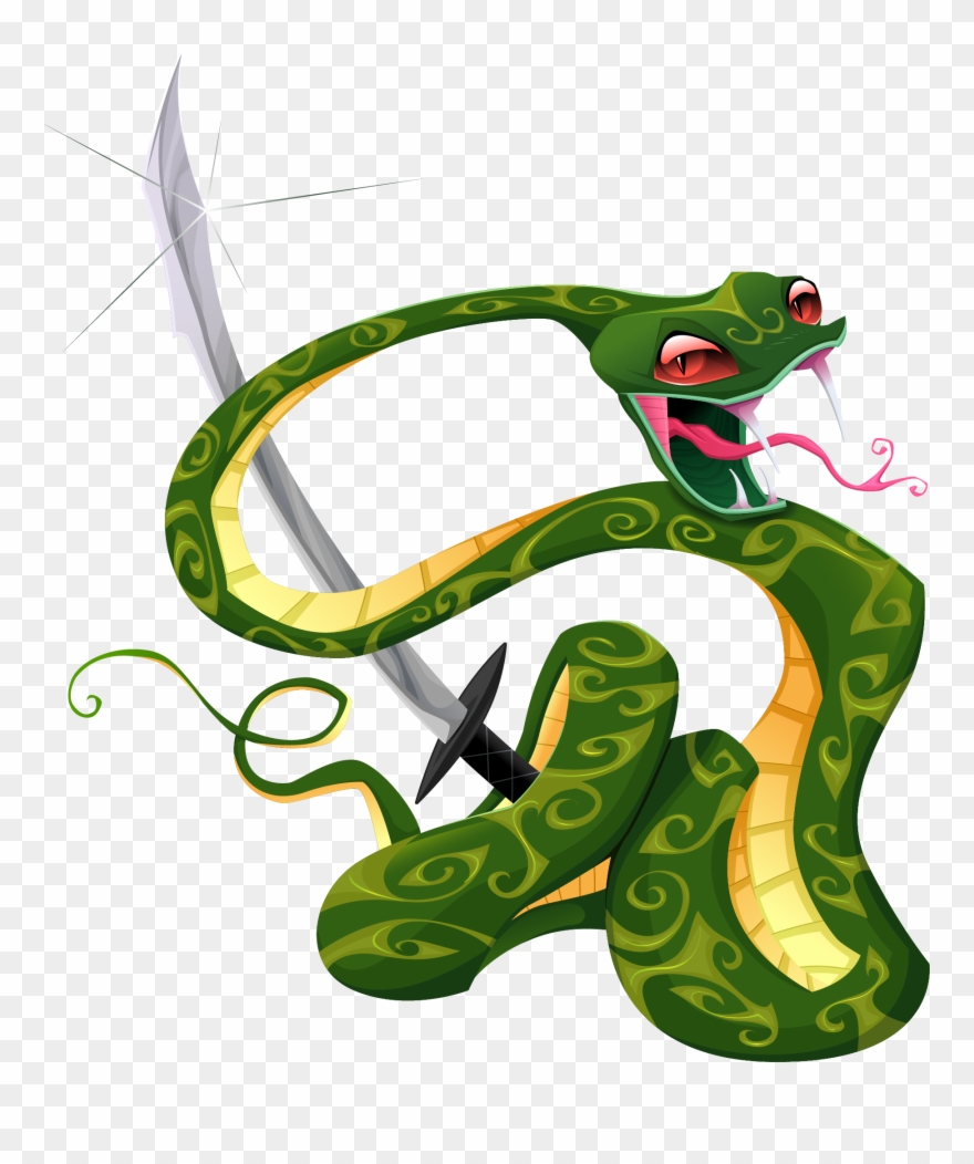 Snake Tattoo Png Transparent Quality Images - Ular Vektor Clipart