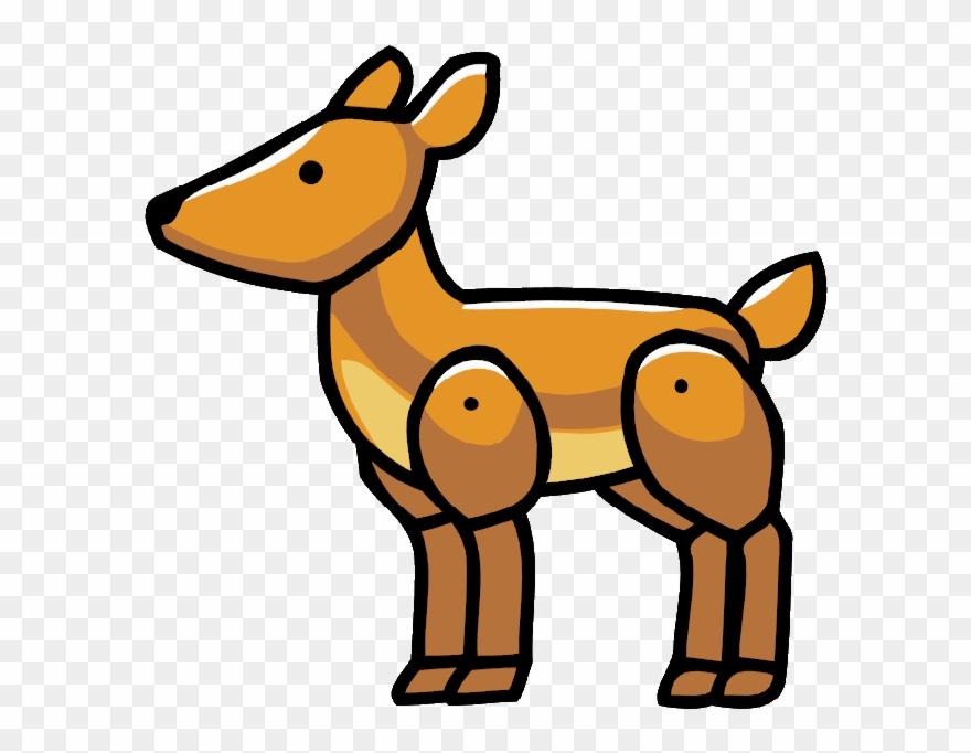Fawn - Scribblenauts Fawn Clipart