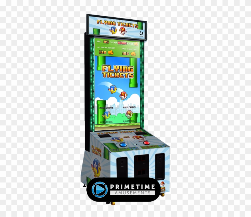 Flying Tickets Video Redemption Arcade Game Flying Tickets Game Clipart Pinclipart