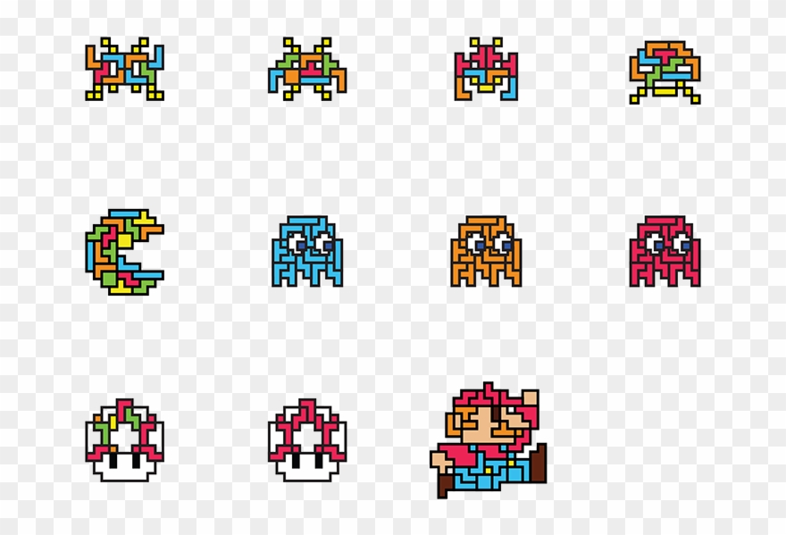 The Graphics Used Are Inspired By Characters Derived Clipart