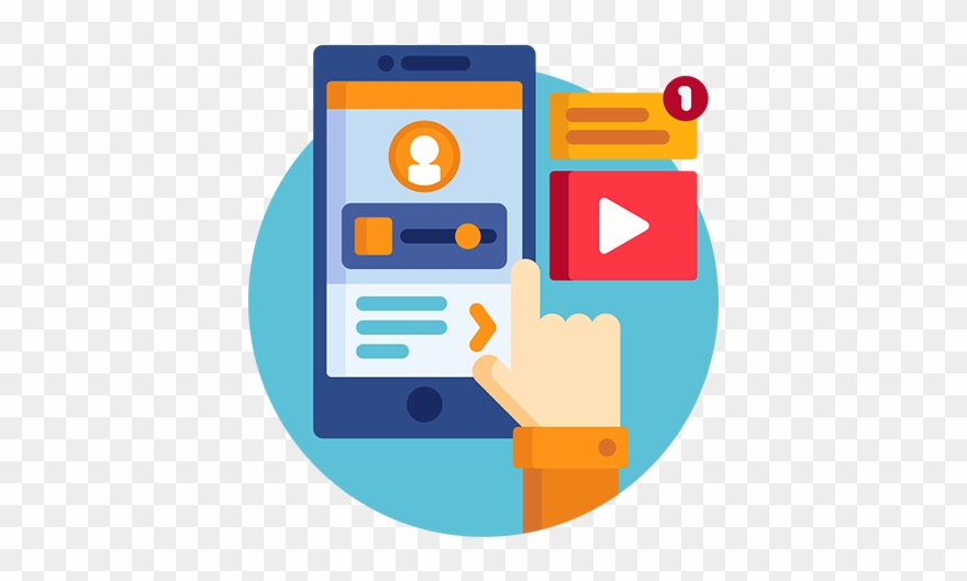 Hidile Android Development - Mobile App Clipart