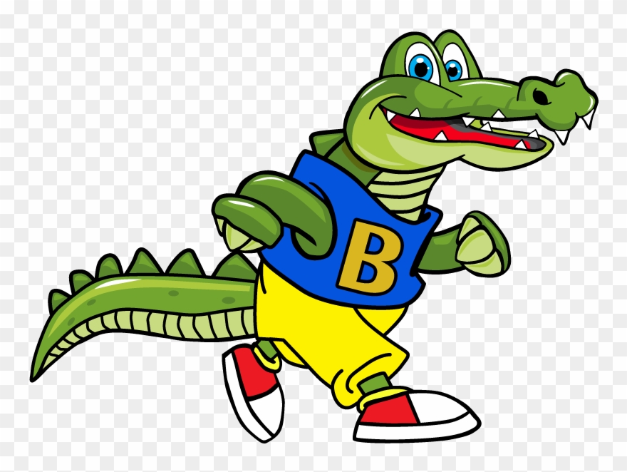 Gator Clipart Animal Crawl - Walking Gator - Png Download