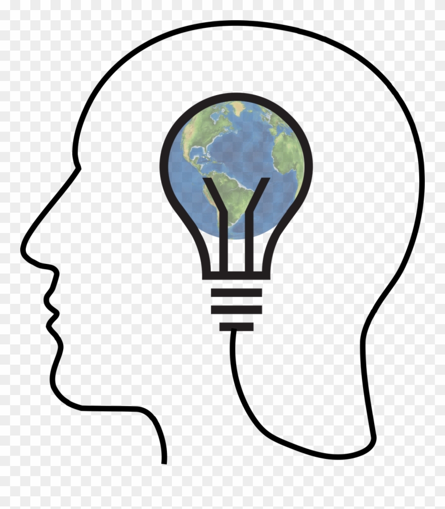 The Worlds Best Invention - Idea Bulb Brain Png Clipart