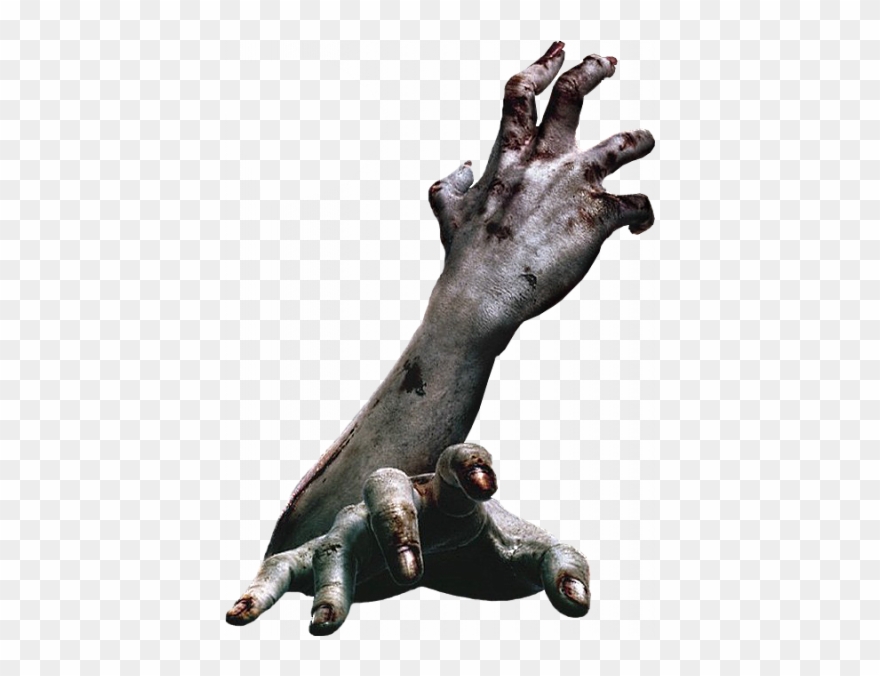 Zombie Arms Hands Dead - Horror Hand Png Clipart