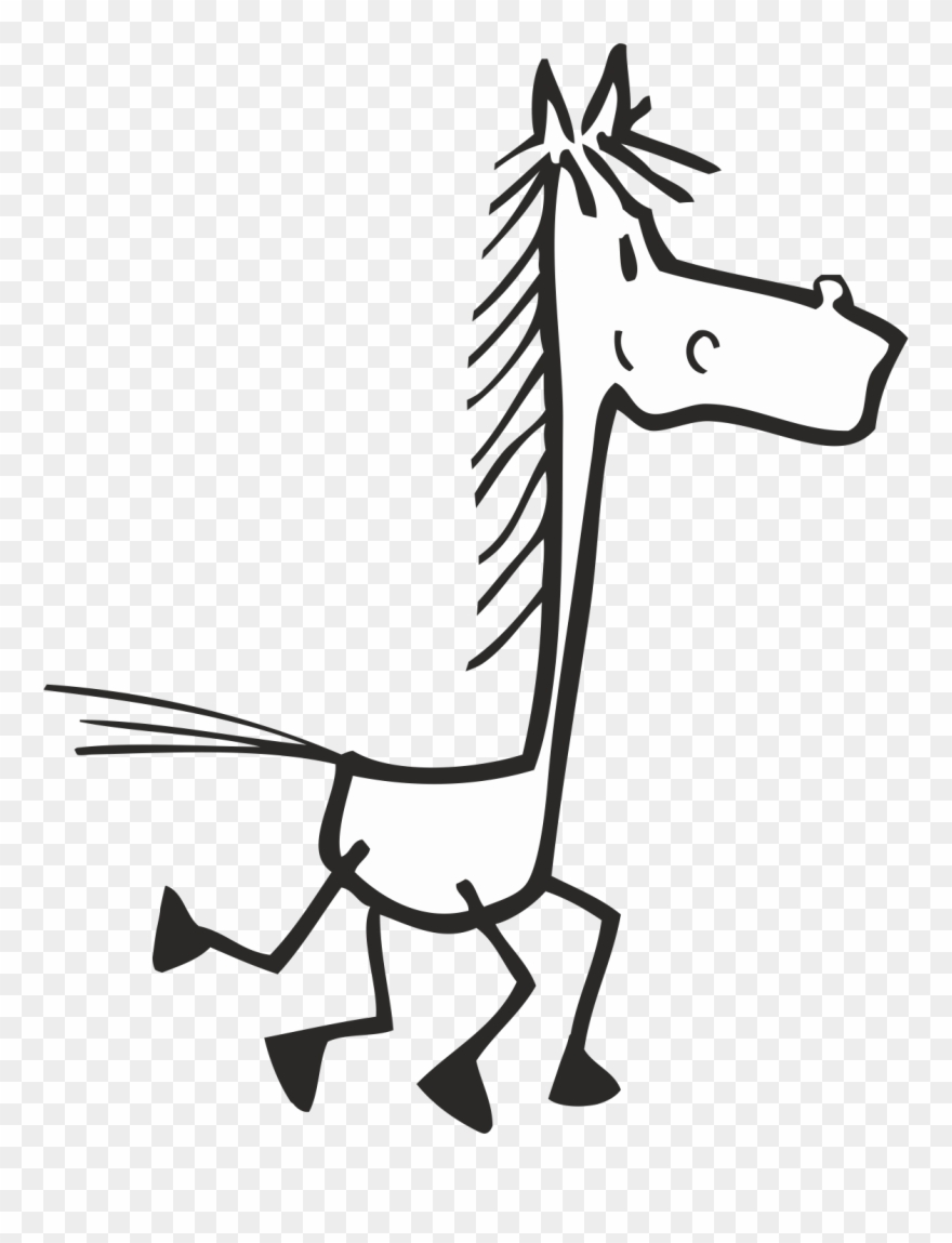 Kon Przezroczysty [111 Kb] Clipart