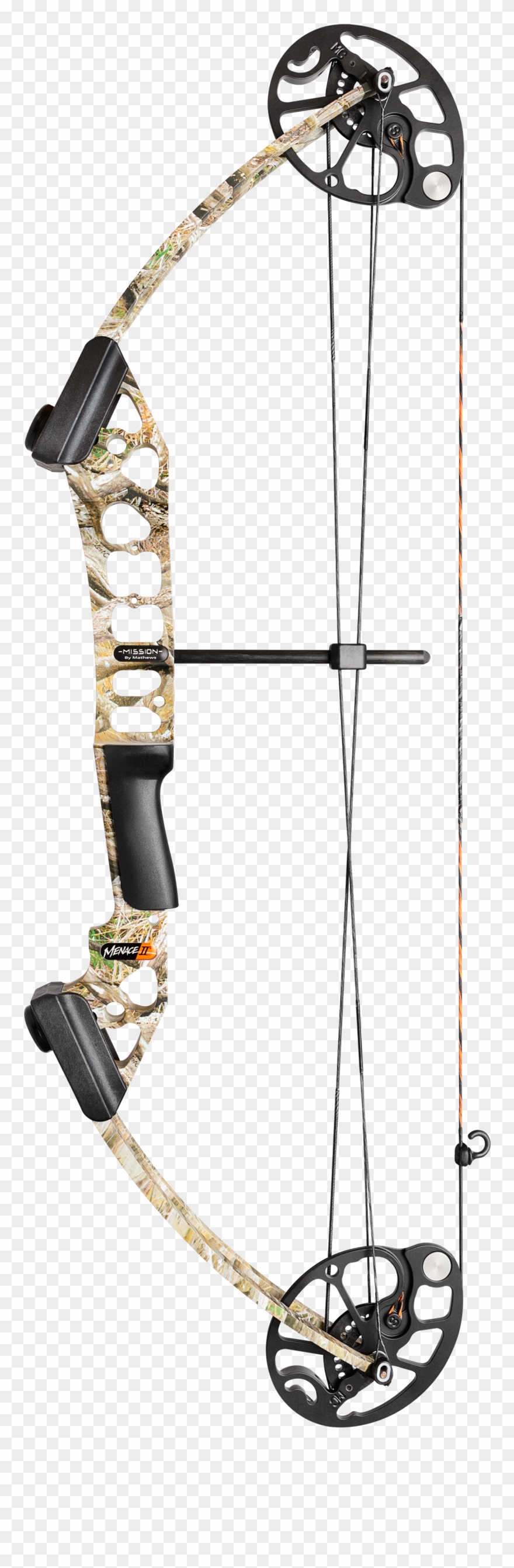 Mission Menace Ii Compound Bow Black Clipart