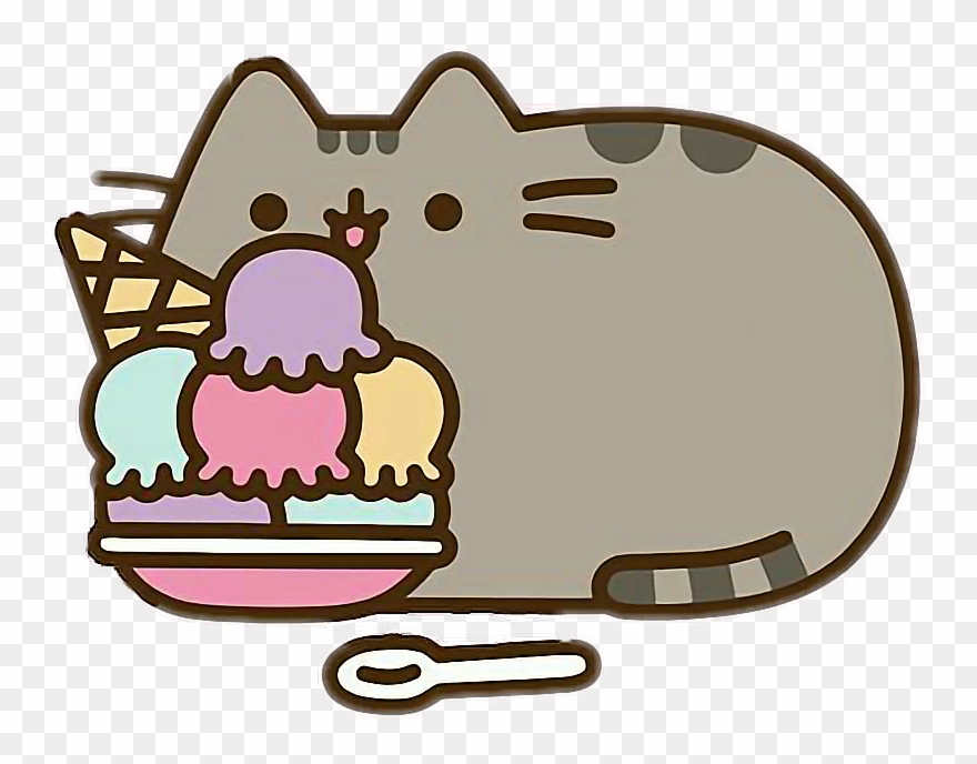 Report Abuse - Pusheen The Cat 2018 Wall Calendar Clipart