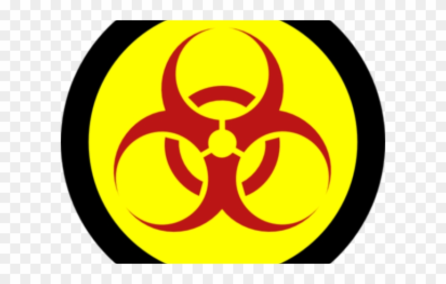 Biohazard Clipart Sacrilege - Biohazard Symbol - Png Download