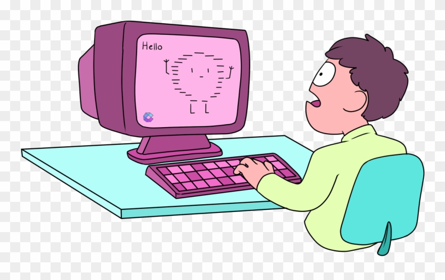 Digital Currencies Arrive - Cartoon Clipart