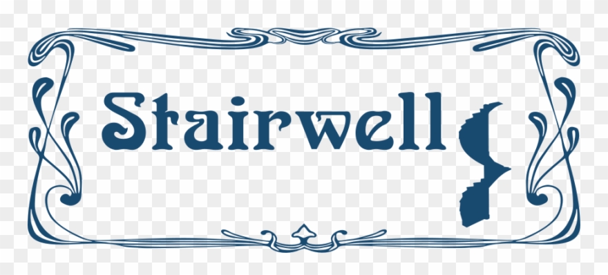 This Free Clip Arts Design Of Stairwell Door Sign - Png Download