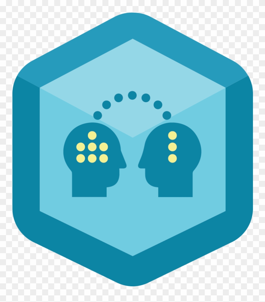 Symbol Of Knowledge Sharing Between Two Individuals - Personal And Social Capability Clipart