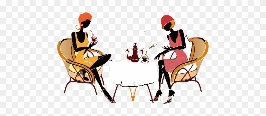 Download Person Drinking Coffee Clipart - People Drinking Coffee - Png Download