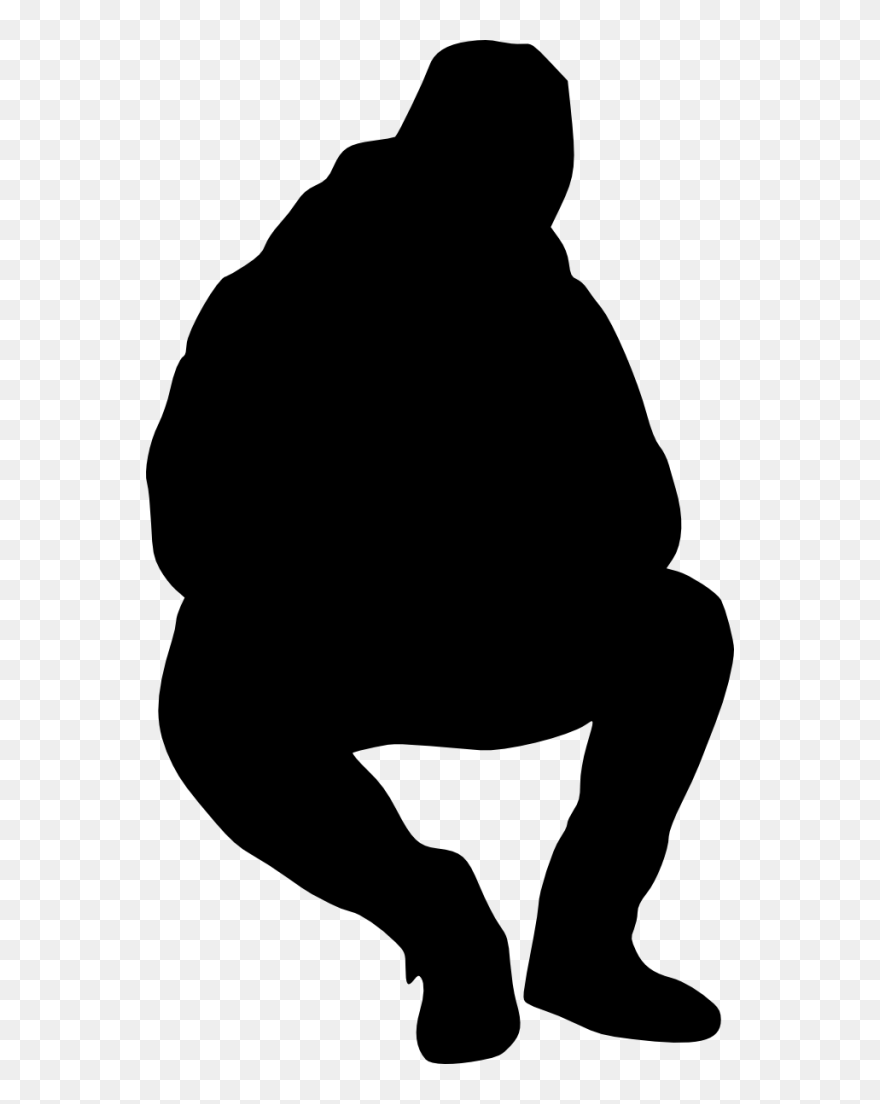 Free Png People Sitting Silhouette Png Images Transparent - Peoples Black Png Clipart