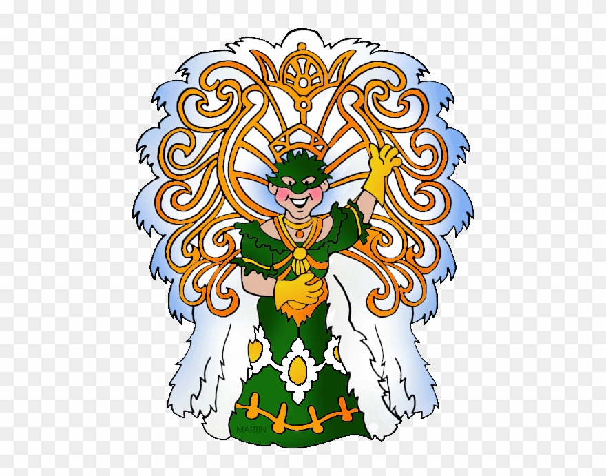Mardi Gras Dancer - Mardi Gras Clip Art - Png Download