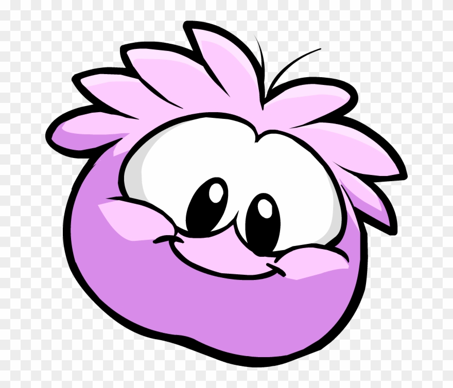 Rumored To Eat Fridges Whole - Puffles Pink Clipart
