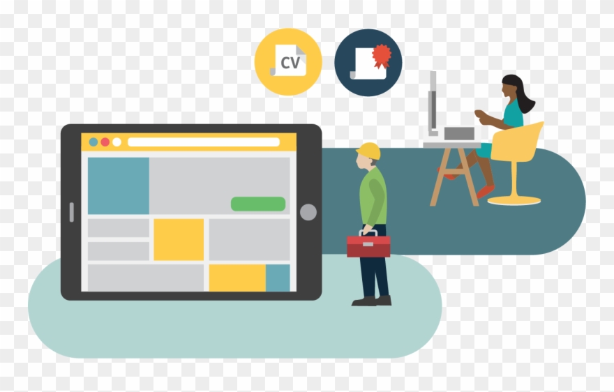 Job Illustration Png Clipart