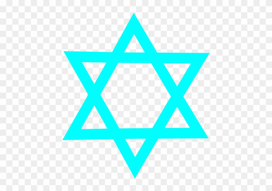 Star Of David Judaism Jewish Symbolism Hexagram - 5 Main Religion In The World Clipart