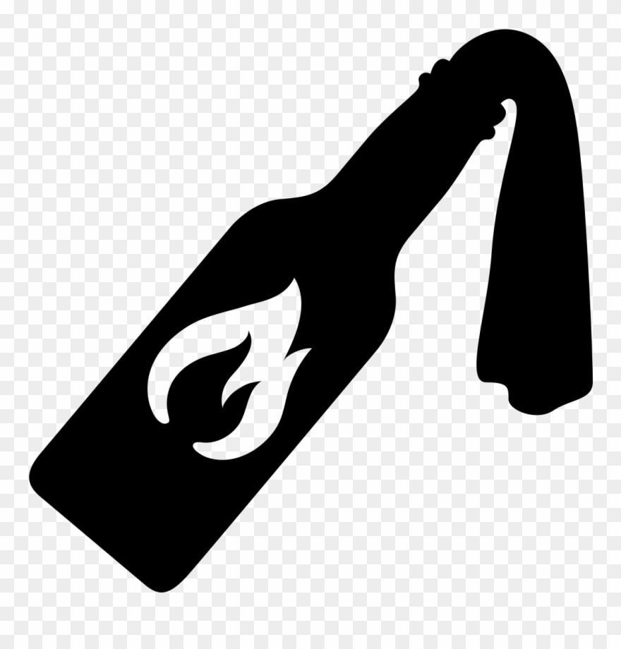Jpg Free Violence Weapon Clip Art - Molotov Icon Png Transparent Png