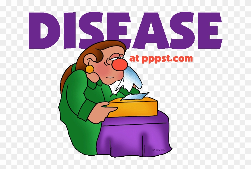 Disease Illustration - Cold Clipart - Png Download