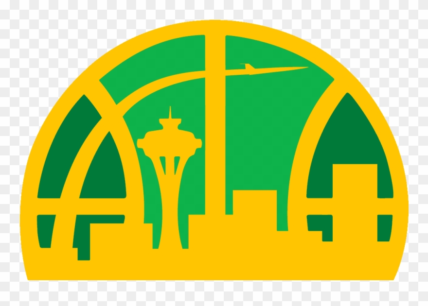 Seattle, Washington - Seattle Supersonics Logo Nba 2k18 Clipart