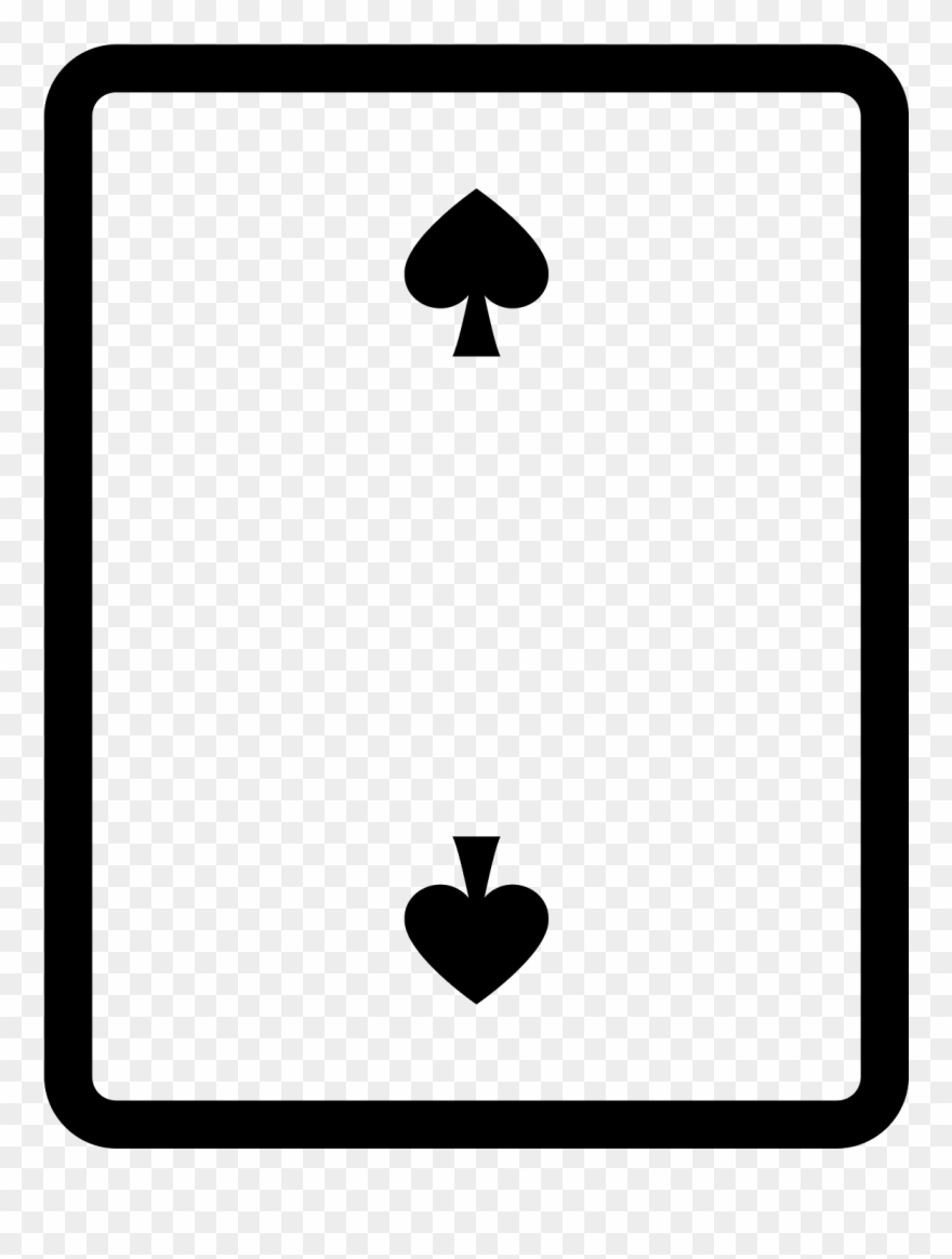 2 De Piques Icon - 5 De Picas Clipart