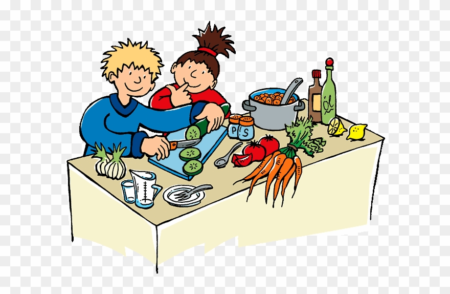 Kochen Und Backen Mit Kindern Clipart - Book - Png Download