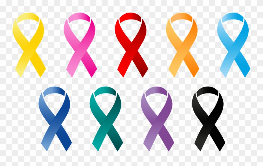 Cancer Awareness Ribbons Png Clipart
