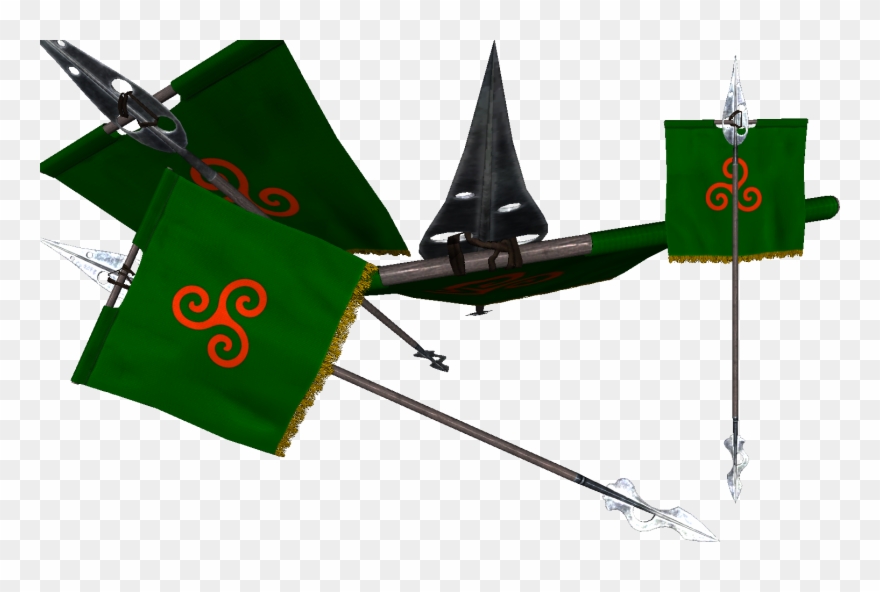 Add Media Report Rss Celtic Flag Standard - Celtic Standard Clipart